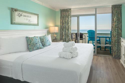 Downtown Myrtle Beach House | 2 Story Direct Oceanfront Penthouse- Sandy Beach Resort 1116- Sleeps 6!