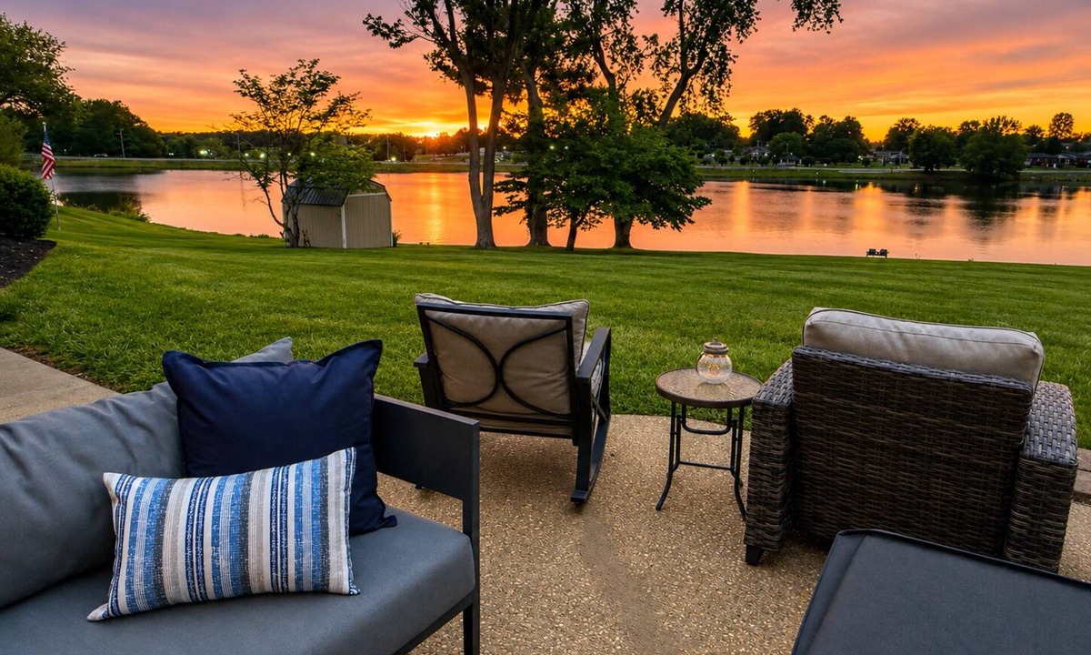 Campbellsville House | 5 BR Lakefront retreat near Green River Lake and Campbellsville University