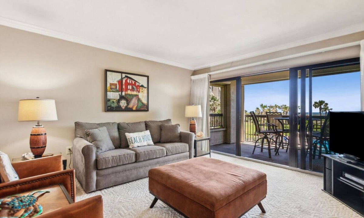 Amelia City Condo | Amelia Surf & Racquet Club B115 | Ocean Front | Pools | Tennis Courts | Sleeps 6