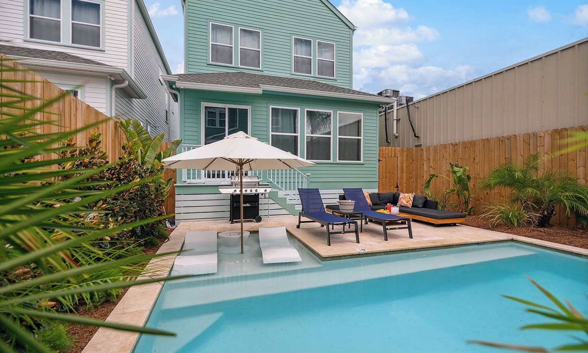 Bayou St. John House | Artsy Oasis with Heated Pool near FQ