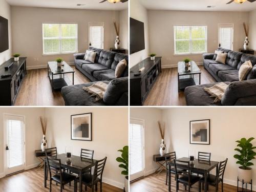 Morrow House | ATL Airport Retreat 3BR-3BA King Suite FreeParking