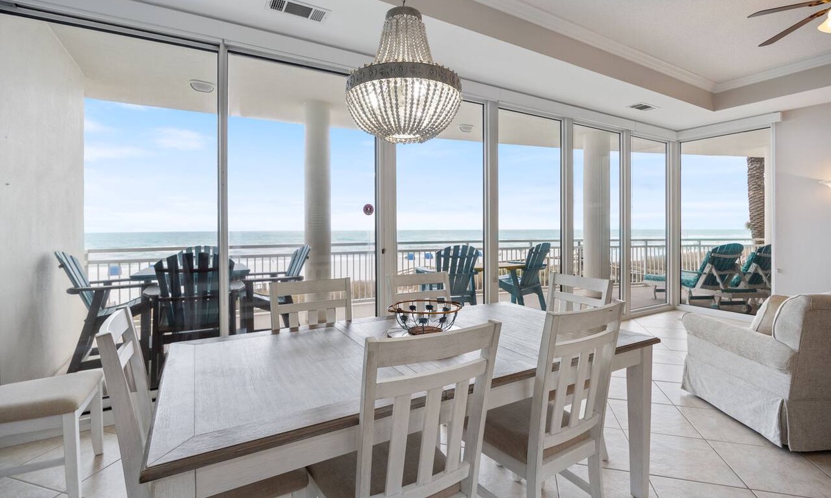 Ono Island Condo | Beach Front Luxury with Stunning Views at La Playa 102