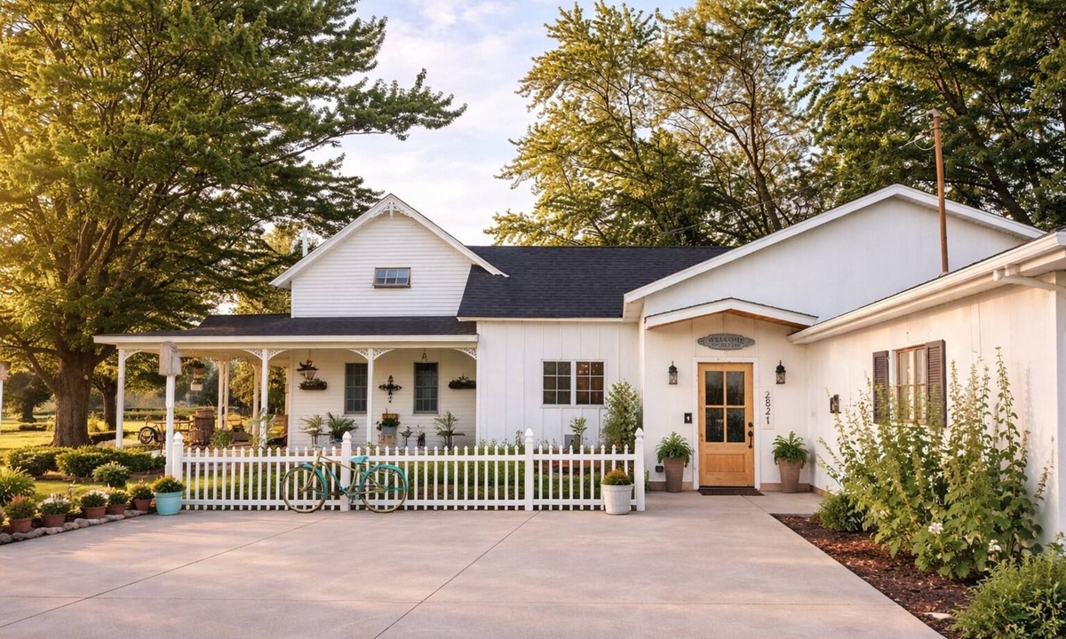 Gilford Bed & Breakfast | Beautiful 1-bedroom bed & breakfast in charming Akron overlooking our Lavender