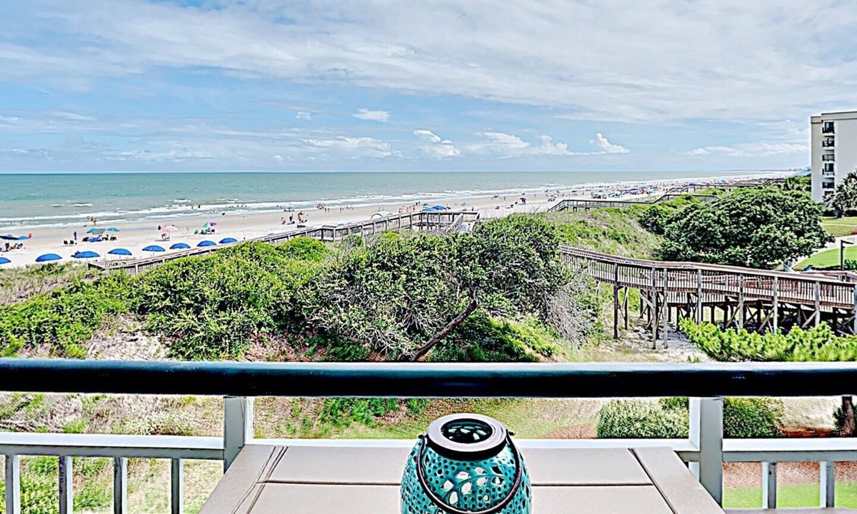 Litchfield by the Sea Condo | Bridgewater 201 - Beautiful, Pool, Lazy River, Oceanfront Balcony