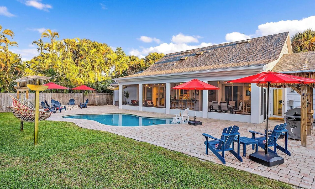 Hobe Sound House | Cape Calypso- 4BR Pool Retreat