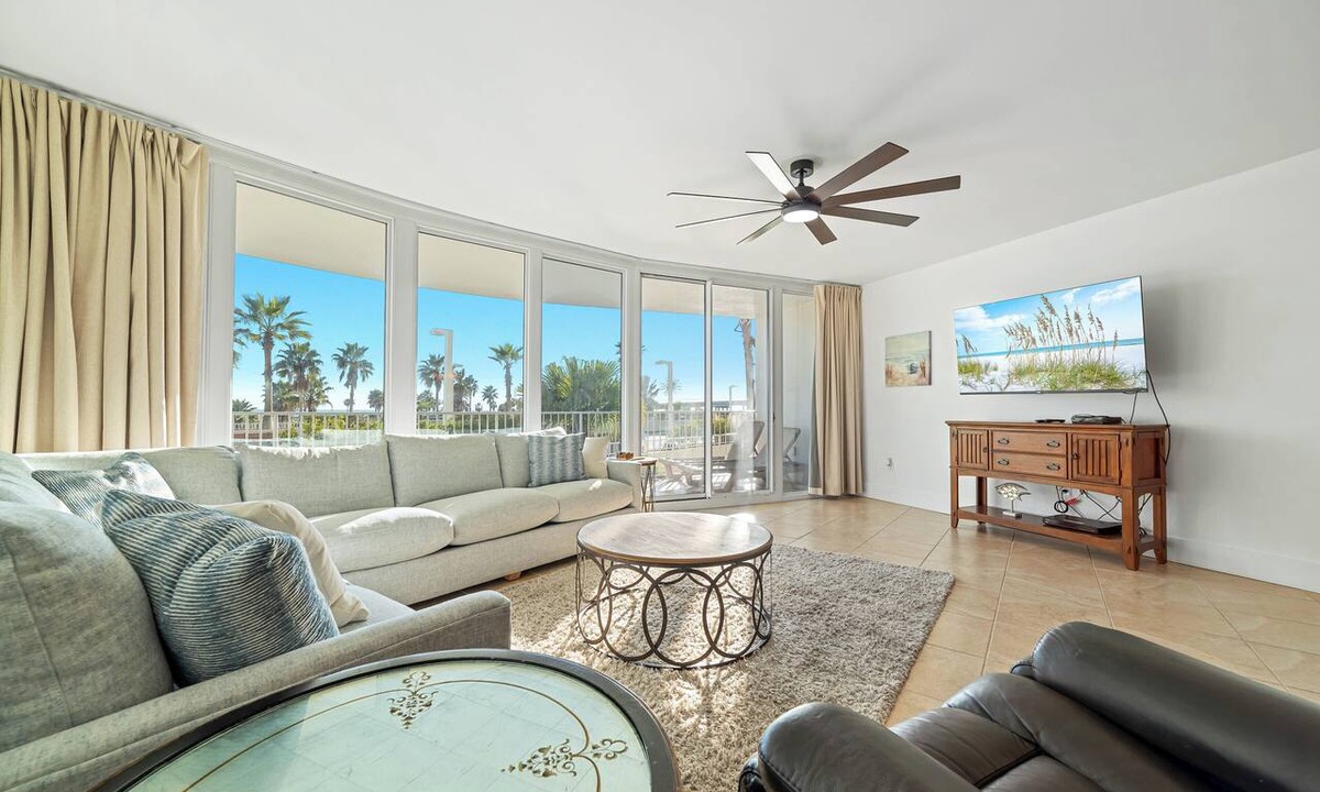 Orange Beach East Apartment | Caribe C213 - Gulf Front 3BR, Lazy River, Indoor/Outdoor Pools, 2 Min To Beach