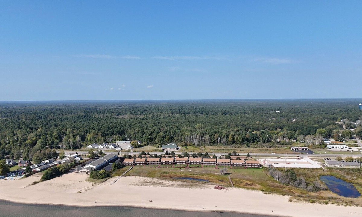 Oscoda Condo | Carpe Diem 365 - Very Cute Lakefront Condo with Private Beach!