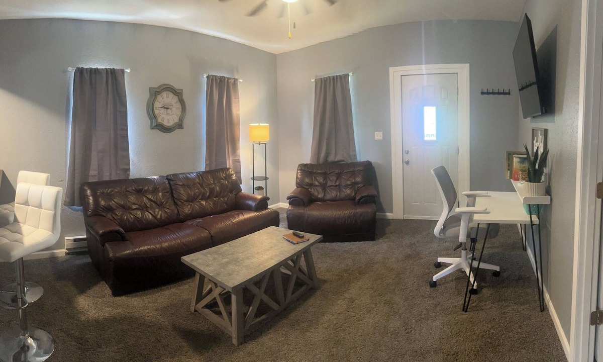Bay City House | Charming 2-bdrm house w WiFi, game room, & outdoor fire pit in Bay City