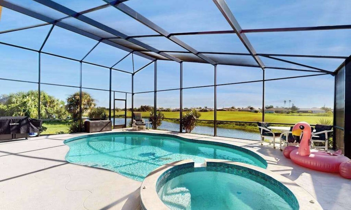 Pebble Beach House | Coastal home on golf course w/water view, private pool & spa, AC, W/D, Wifi