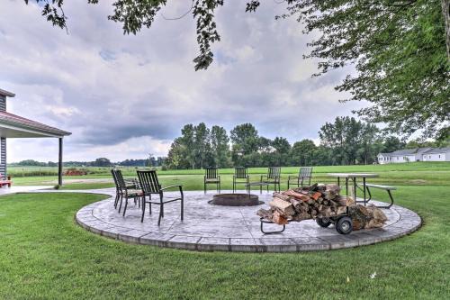 Shipshewana House | Cozy ‘Haven of Rest’ Home w/Amish Country Views!