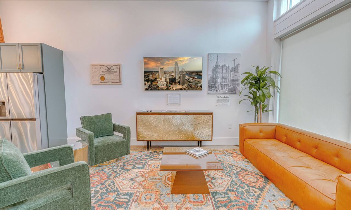 Central Business District Apartment | Downtown Mobile Luxe: Pets Ok, Walkable, Secure Parking