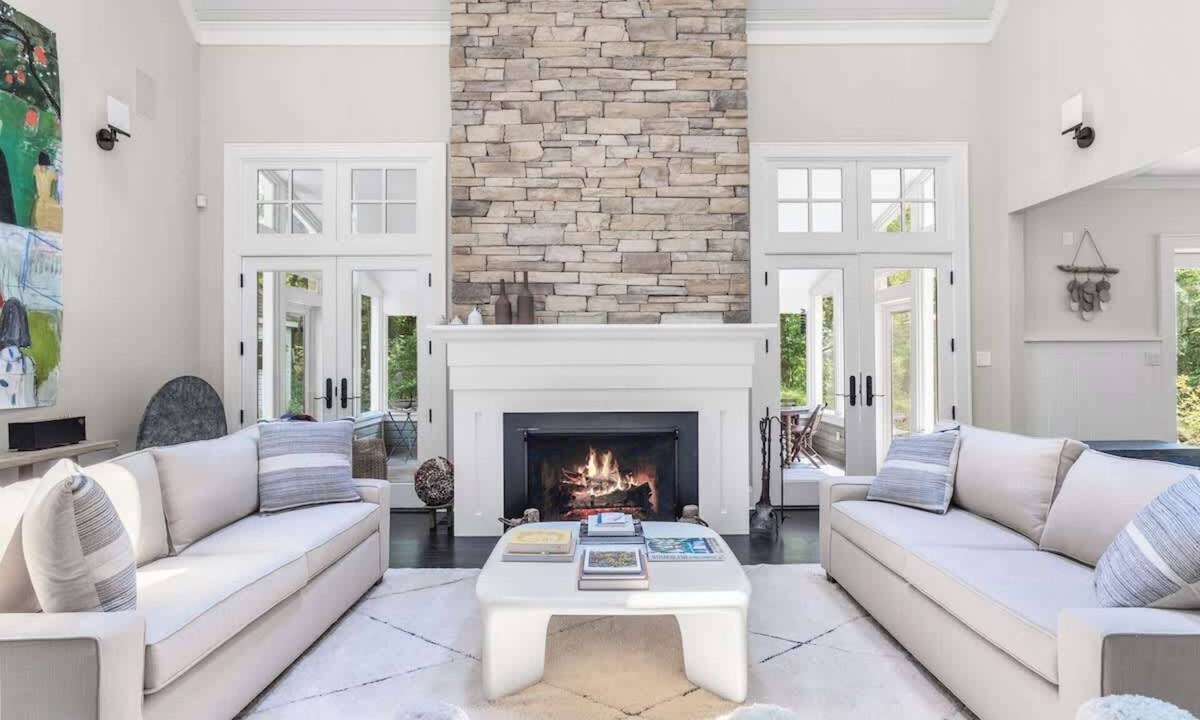 Michiana House | Eclectic Art, Antiques & Gym in Fab MI Retreat