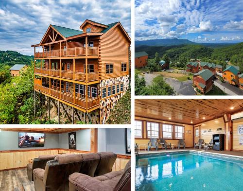 Pigeon Forge House | EPIC VIEW-Pvt Indoor POOL- 6 Mstr BR- 5Mi to Pkwy