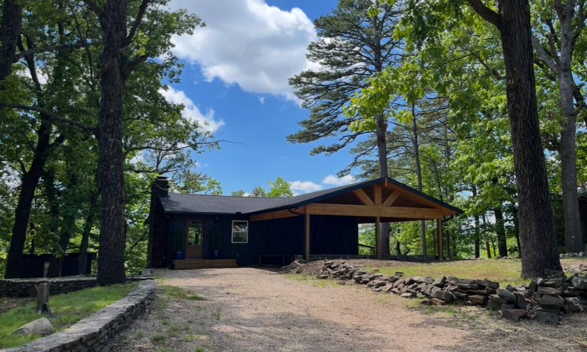 Rogers House | Family sized cozy mountain cabin with lake views from both sides of the house!