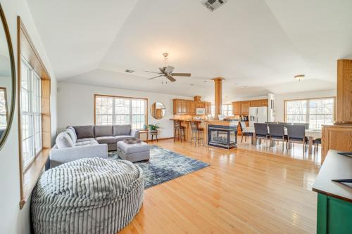 Craig County House | Game Room & Large Yard: Vinita Farmhouse!