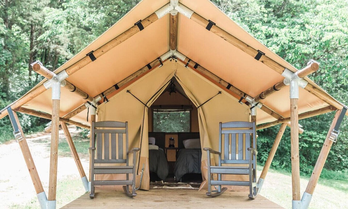 Knoxville RV Rental | GlampKnox Canvas Campground - “Primero”