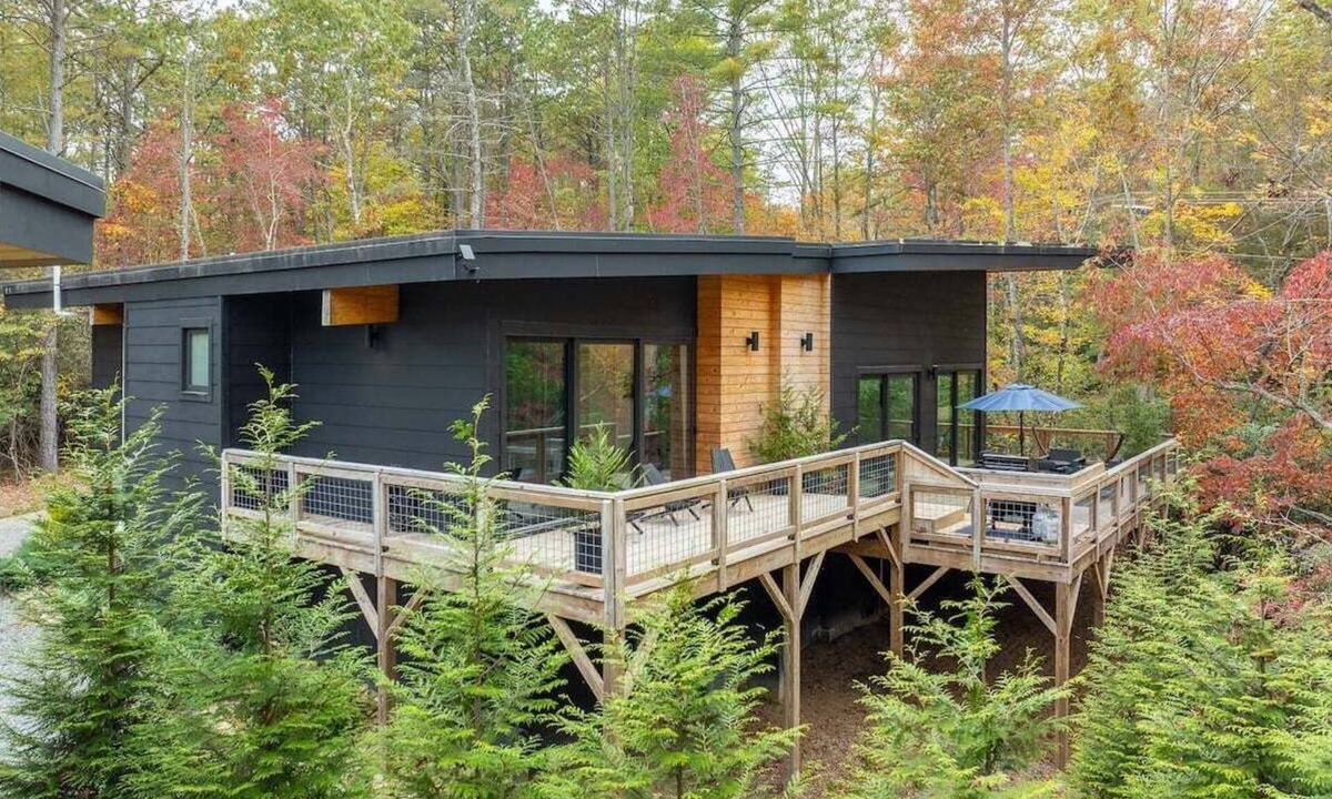 Pisgah Forest House | Glass Pines in Pisgah Forest
