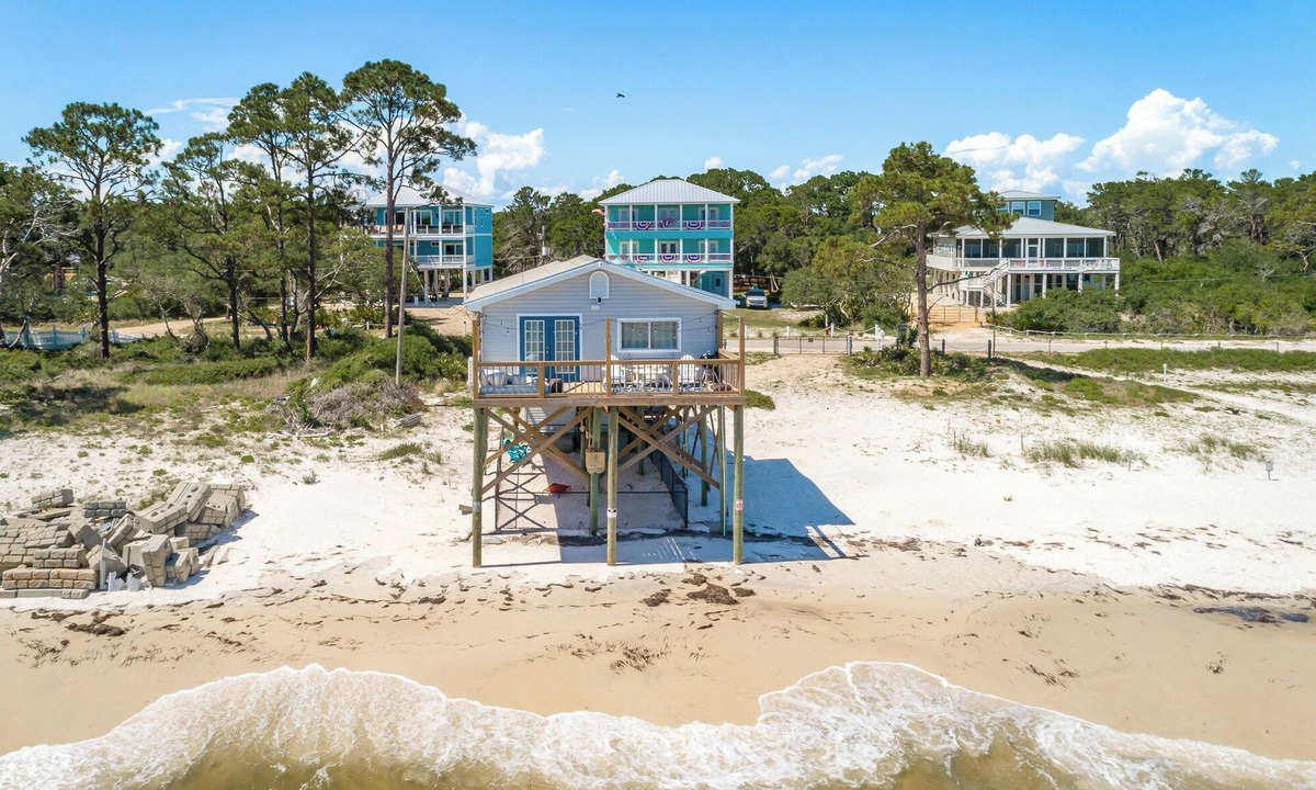 Alligator Point House | Gulf-Front Getaway | Nature, Privacy & Endless Views