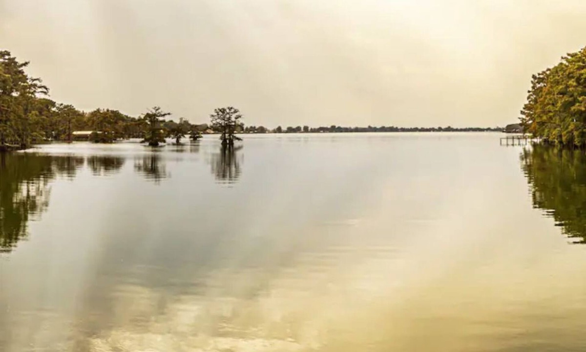 Ferriday House | Heron's Cove Lake House with dock and kayaks
