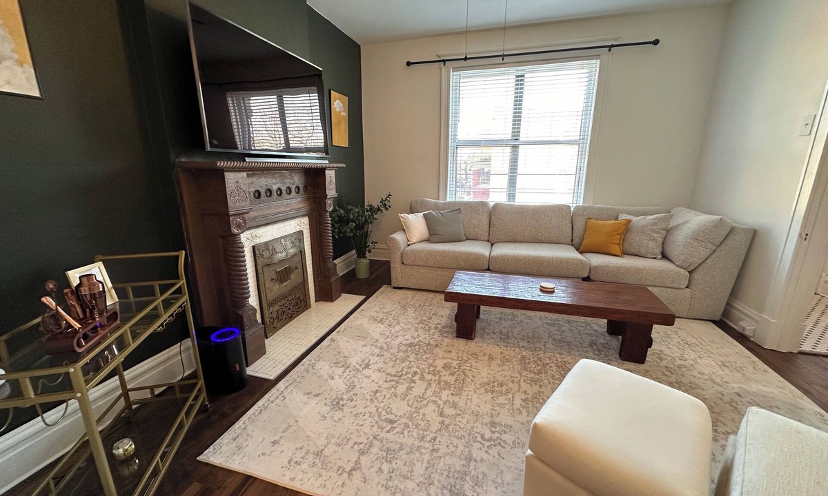 Tower Grove East Apartment | Historic 1-bedroom apartment with fenced backyard, in vibrant St. Louis!