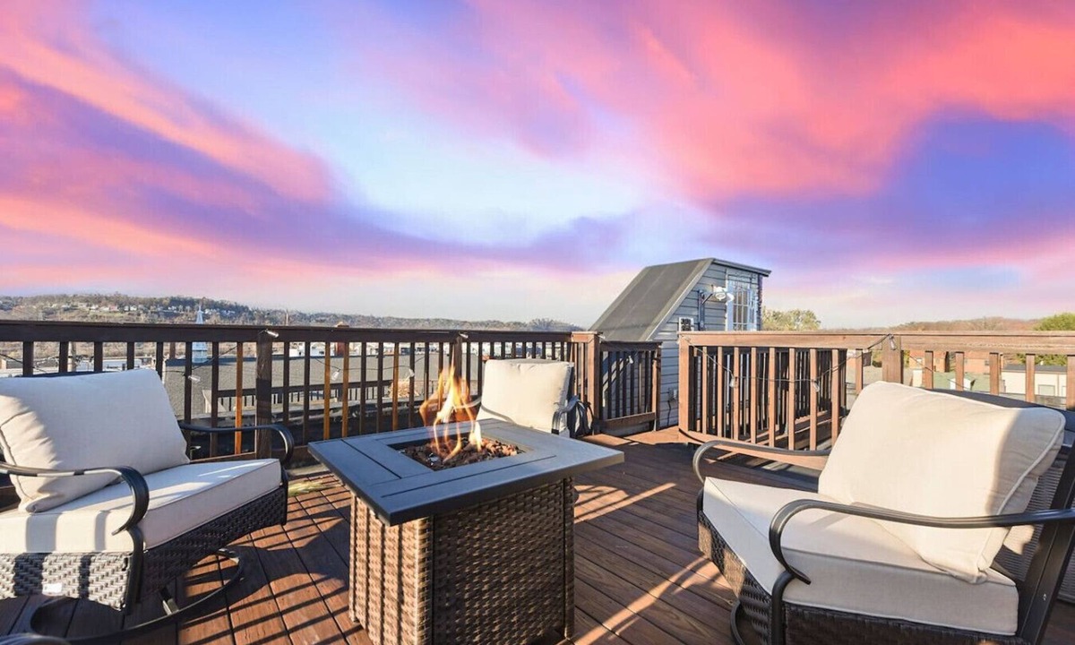 Lower Lawrenceville House | ★ HostWise Stays ★ Fire Pit Evenings & Rooftop Views | Prime Location