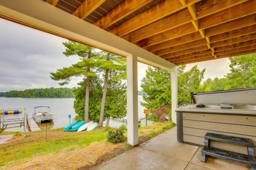 Traverse City House | Hot Tub + Games! Lakefront Traverse City Retreat