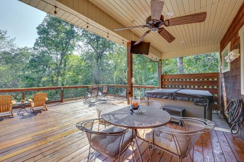 Fayetteville House | Hot Tub Soaks & Outdoor Fun: Fayetteville Cabin