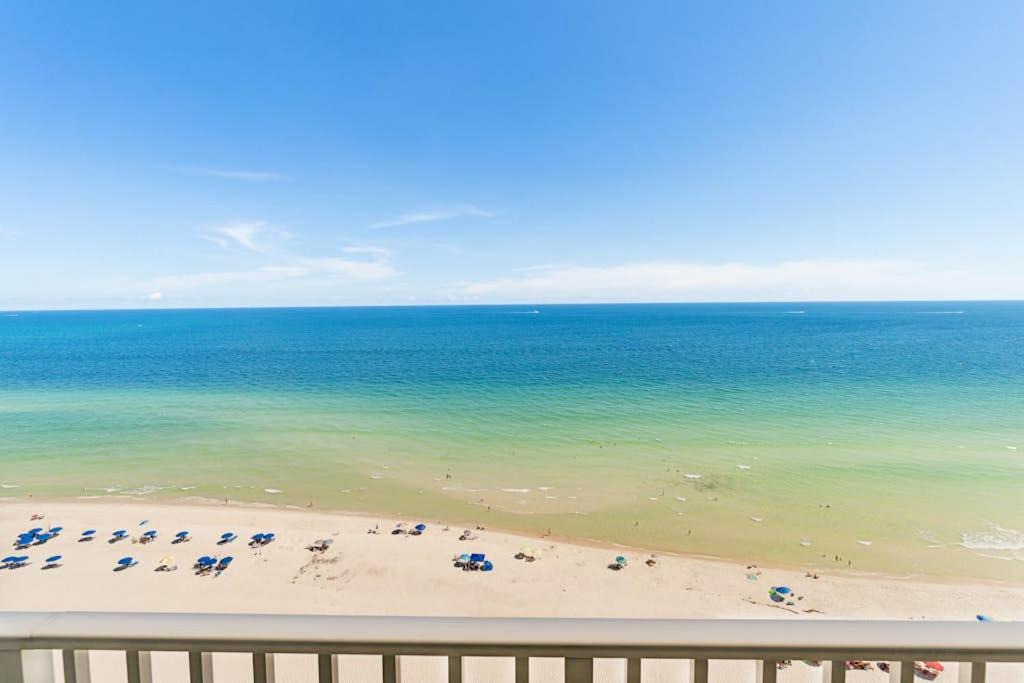 Ono Island Apartment | Inviting Gulf-front condo In Perdido Key with waterfront pool hot tub and oceanfront balcony