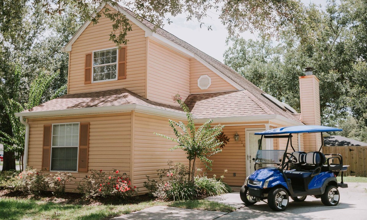 Ocean Springs House | Keri Cove - 3BR w/GOLF CART! Close to the beach & Downtown Ocean Springs!