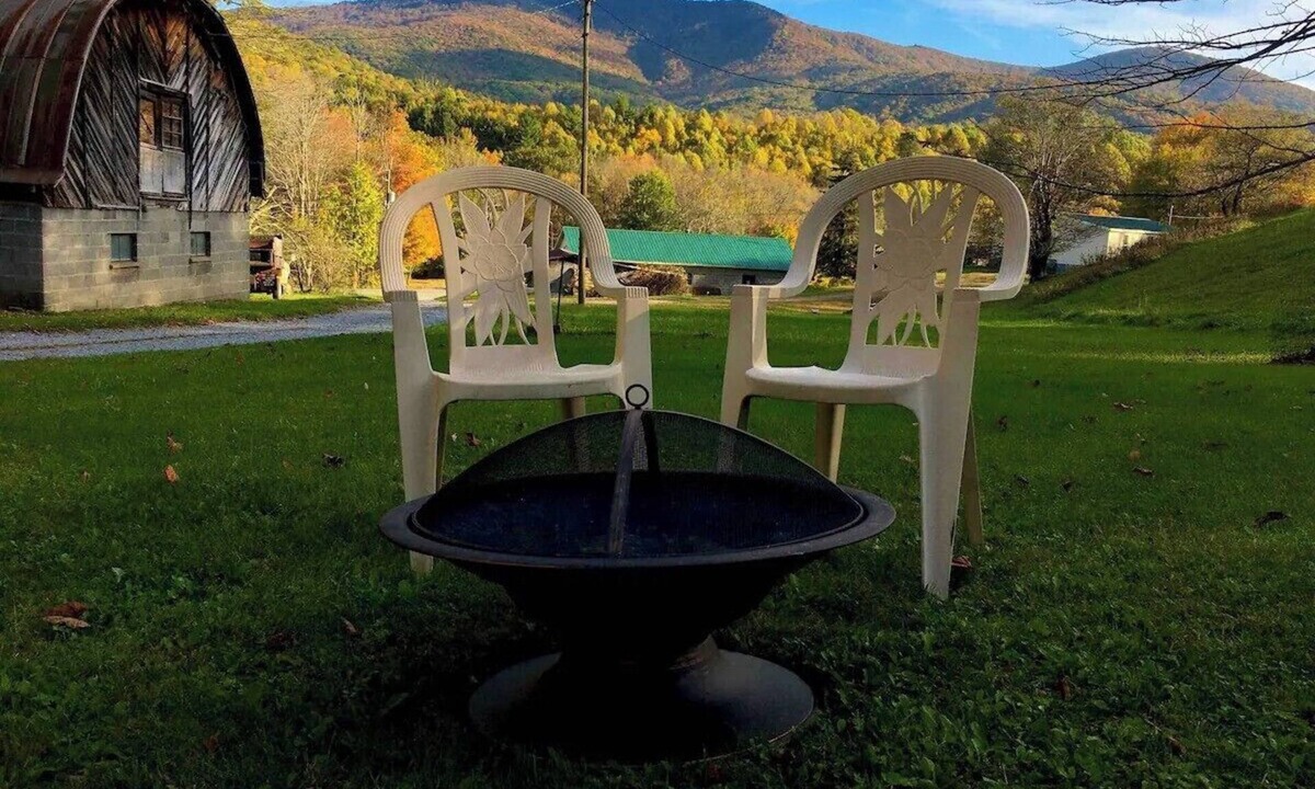 Damascus House | Konnarock Homestead w/ Mountain View, VA Creeper Trail/Appalachian Trail local