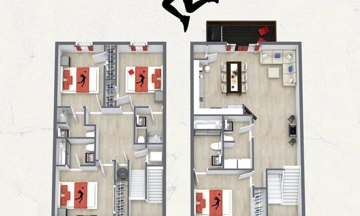 Bloomington Apartment | Lady Hoosier Hall - 4 Bd Townhome by IU Sports