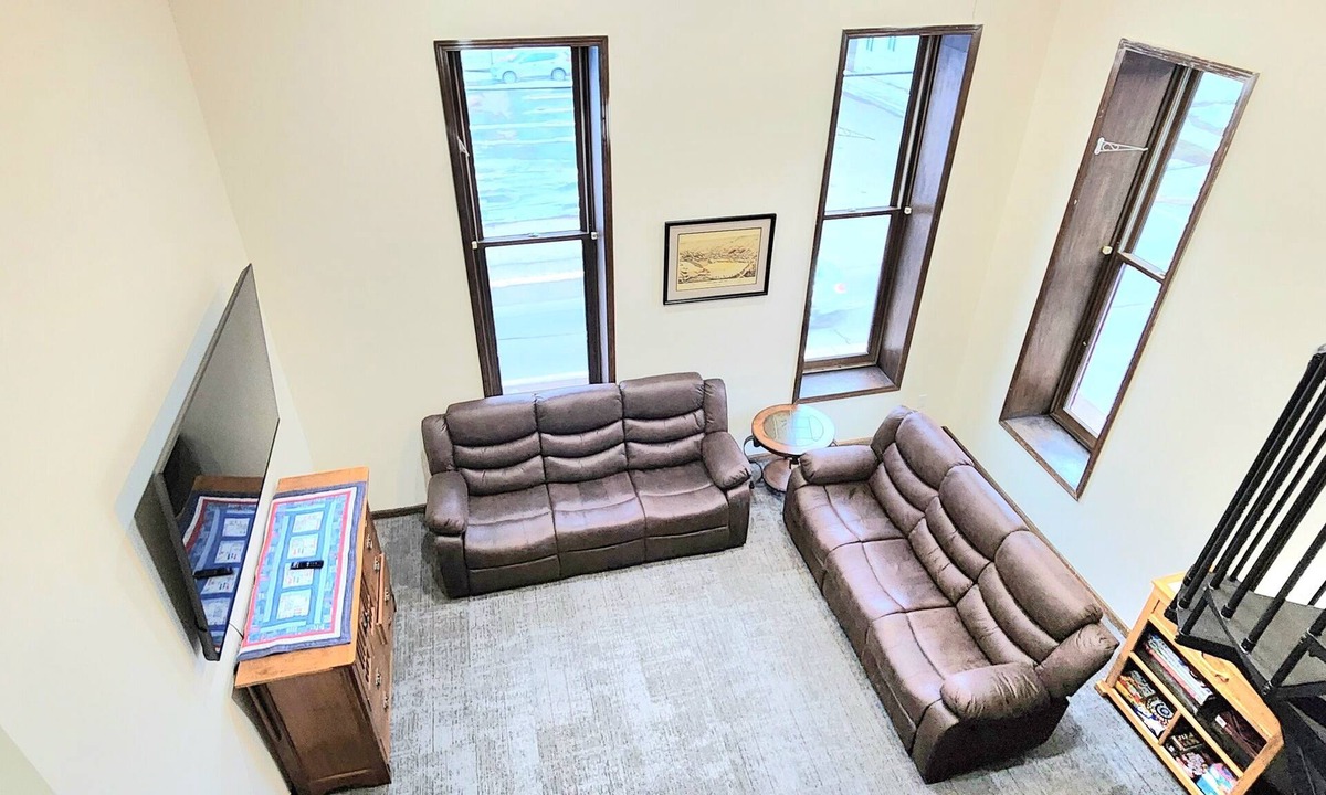 Lake Linden Apartment | *Luxe living in Lake Linden with 15 foot ceiling! Pet Friendly!*