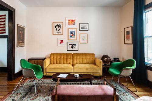 Mexicantown - Southwest Detroit House | Luxe Mid-Century Styled Townhouse #3631