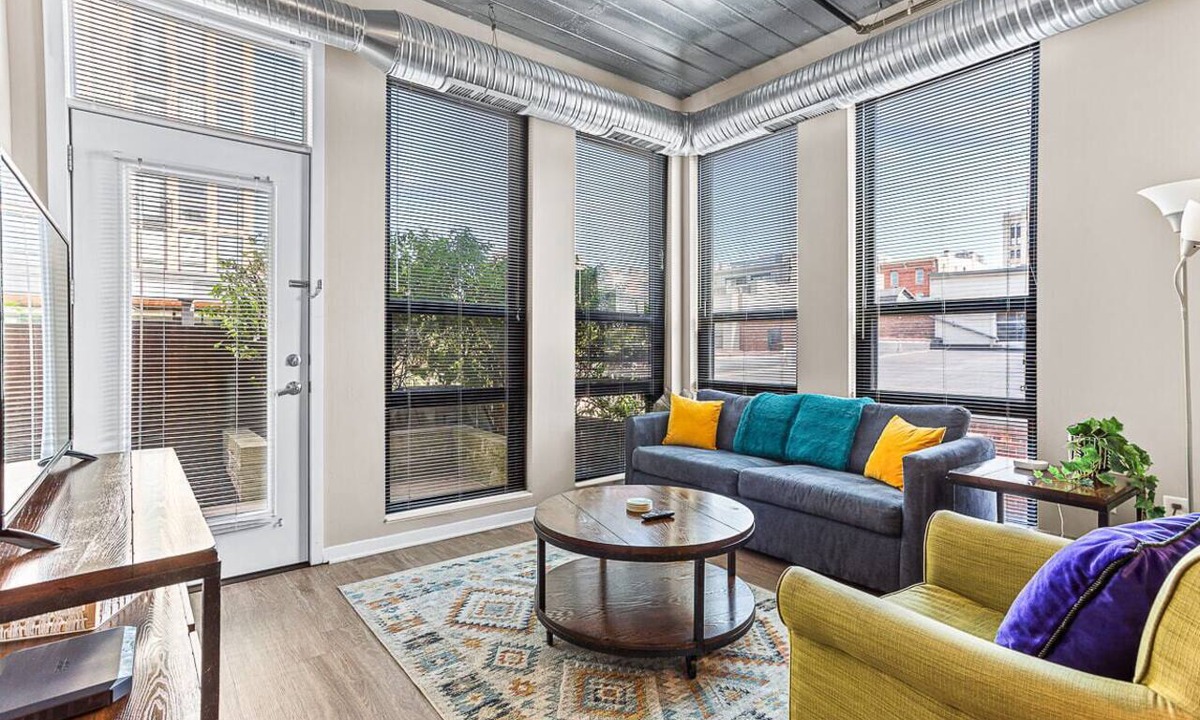 Old West Side Apartment | Modern apartment with fitness center