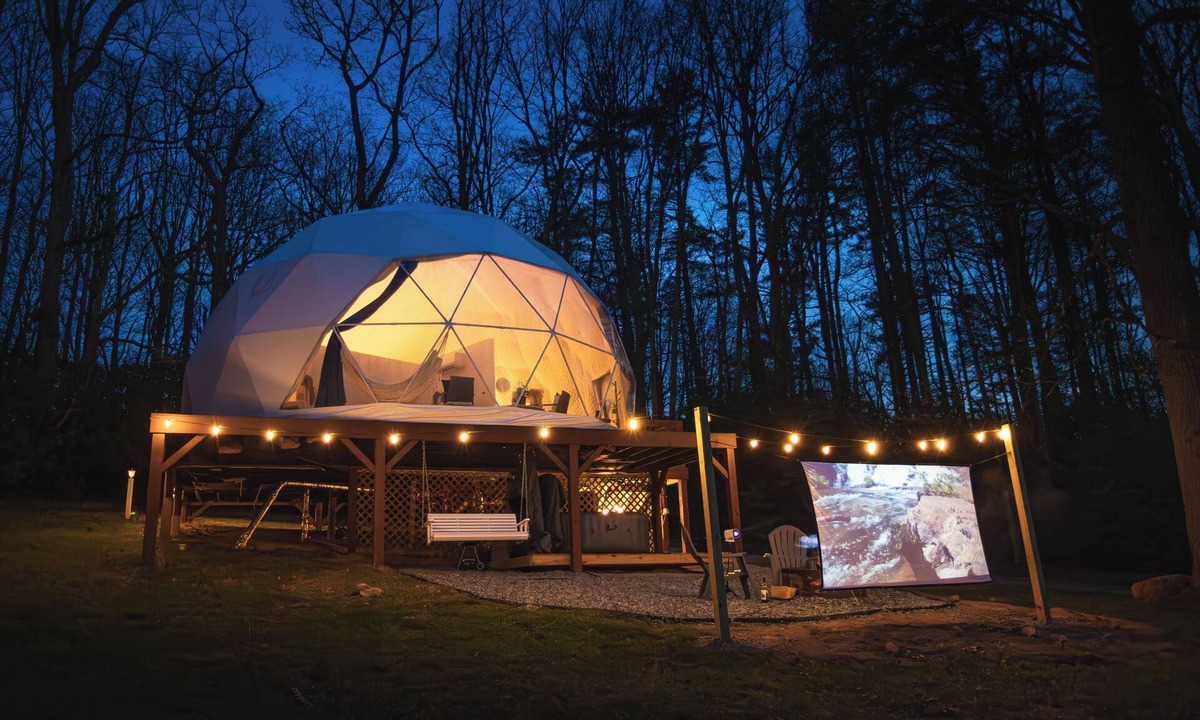 Vesta Cabin | Modern Dome Escape w/Hot Tub & View