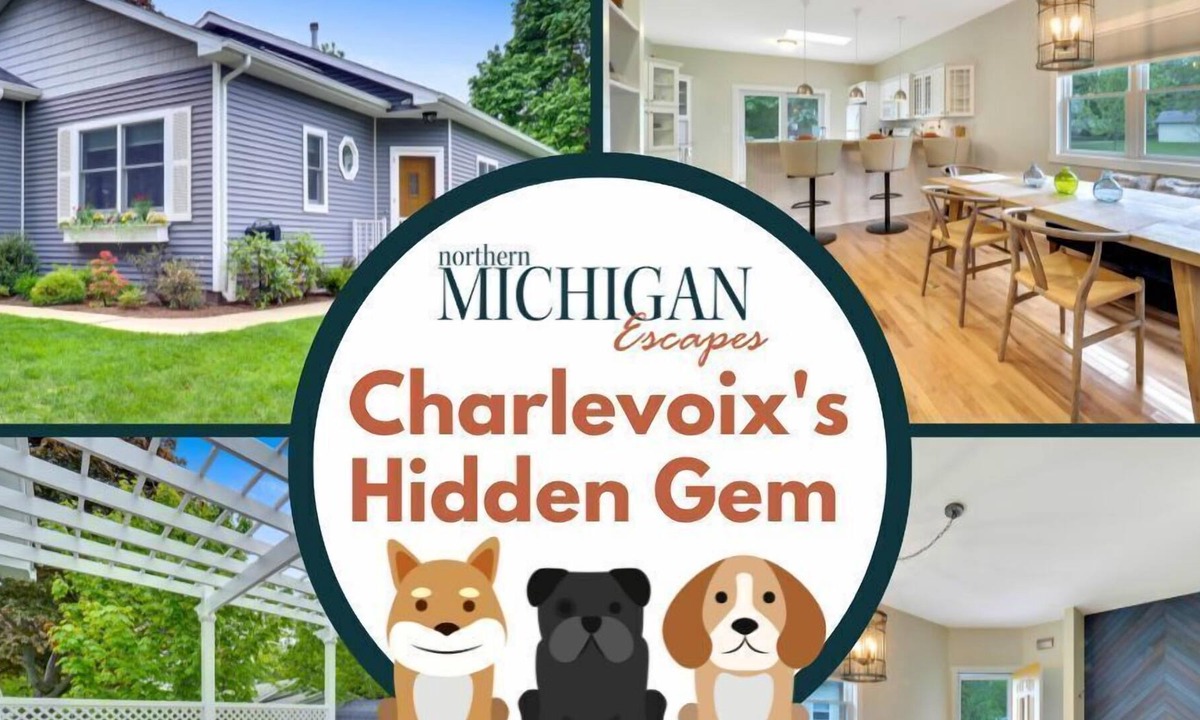 Charlevoix House | Monthly Winter Stays Available | 1/2 mile to Downtown | Pet Friendly