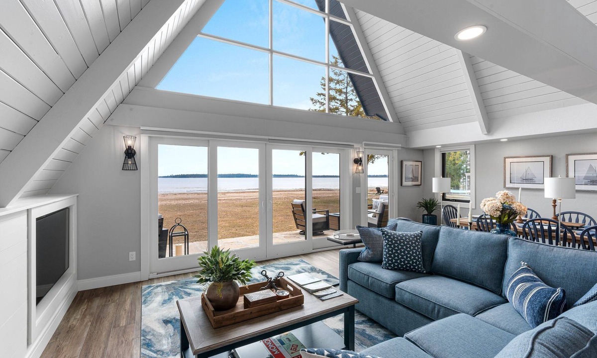 Baileys Harbor House | Moonlight Bay Retreat, Waterfront home near Cana Island.