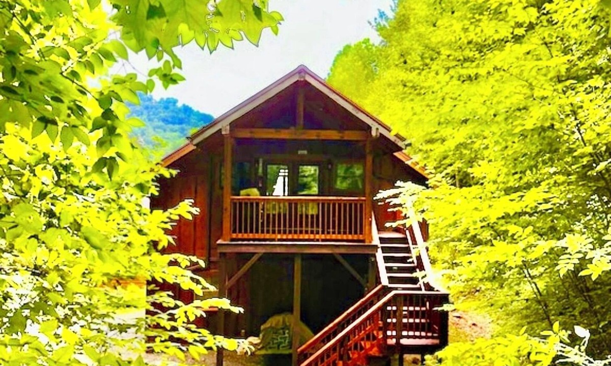 Maggie Valley Apartment | Mountain Getaway with Waterfall in The Heart of Maggie Valley.