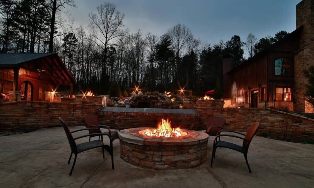 Cleveland House | Mountainside Manor l Custom pool & movie theater!