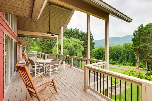 Swannanoa House | Mtn Views & Hot Tub: 6-Acre Blue Ridge Retreat!
