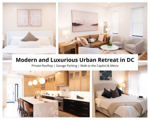 Near Northeast House | NEW! LUX 4BR + Rooftop | Parking | Metro