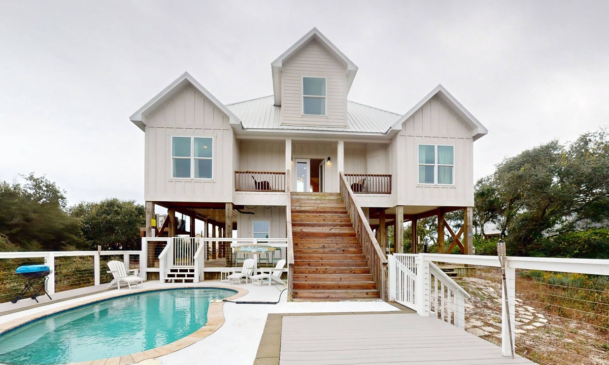 Surf Side Shores House | Newly-Built Coastal Oasis with Ocean Views, Deck, Central AC, & WiFi