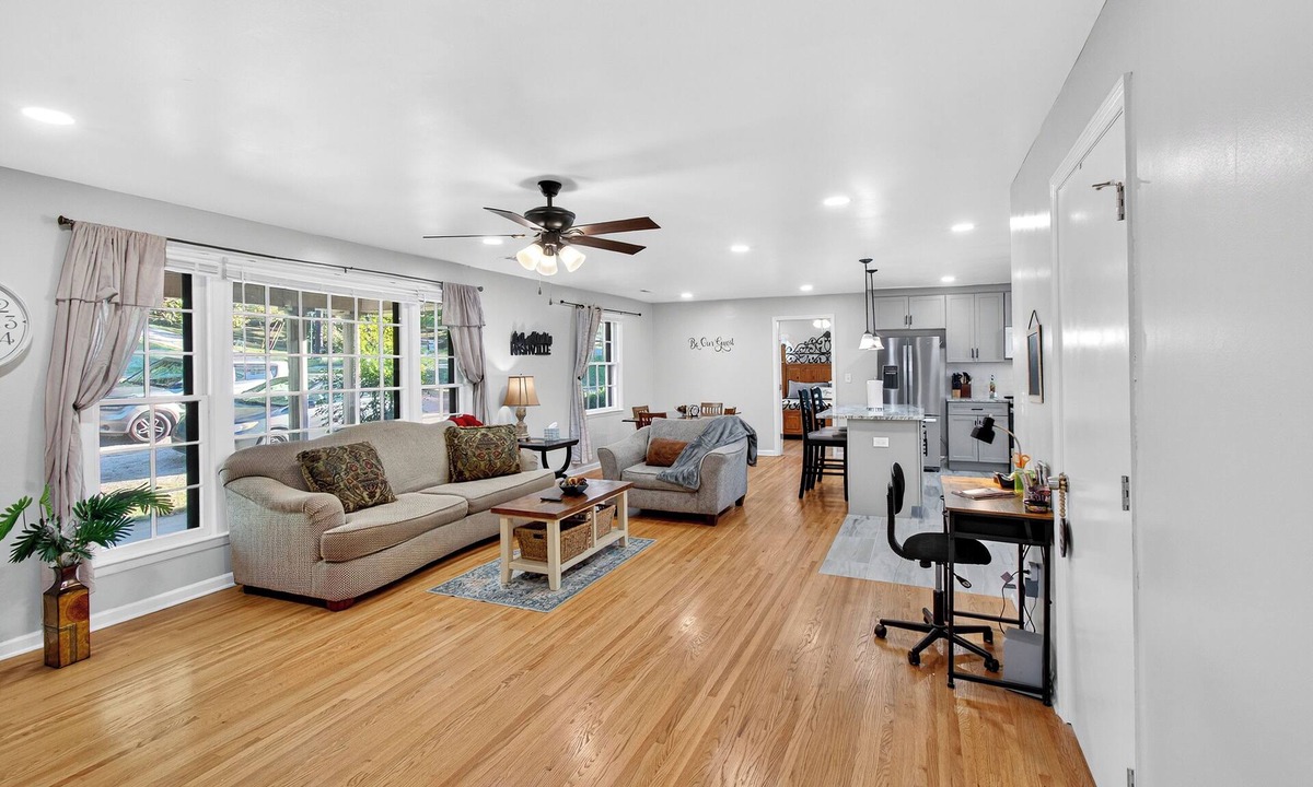 Nashville House | "Newly Renovated 3-Bed Duplex in Nashville w/King Bed, Large Yard & Easy Access"