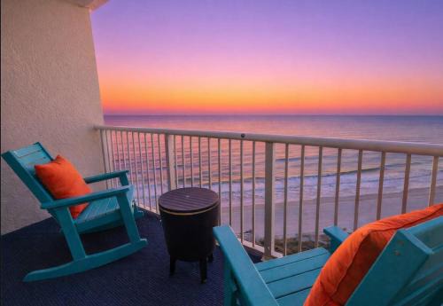 Arcadian Shores Apartment | Oceanfront 15th Floor View - King Bed - Resort Pools, Hot Tubs & Lazy Rivers - Myrtle Beach