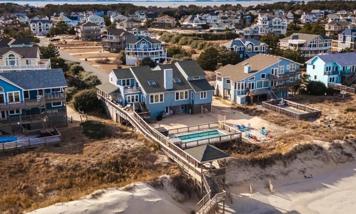 Ocean Hill House | Oceanfront Pool & Spa, Volleyball Court, Game Rm