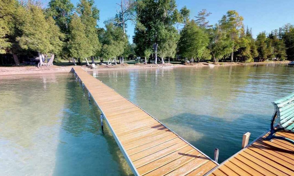 Boyne City Condo | On Walloon Lake! Beautifully remodeled large condo with beach area.