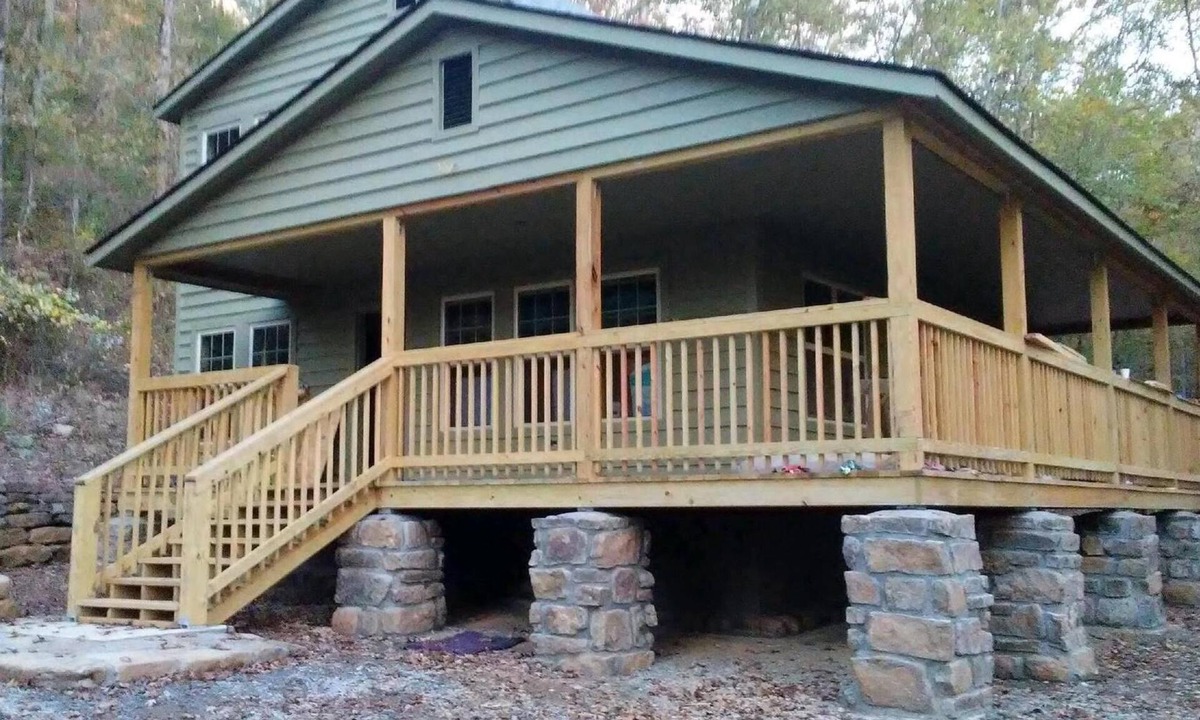 Ozark House | Park and ride to the ATV trailhead and the Mulberry River at Cass Arkansas.