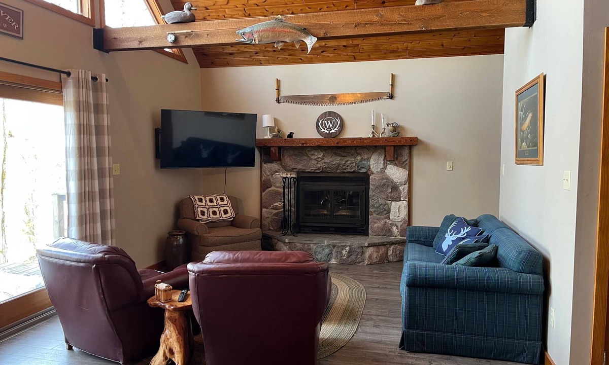 Thompsonville House | Peaceful Riverfront Retreat on 5 Wooded Acres