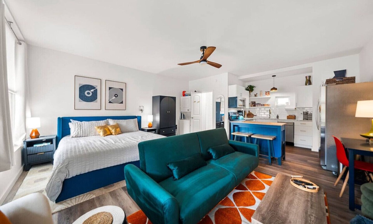 Hot Springs Apartment | Pet friendly downtown studio!