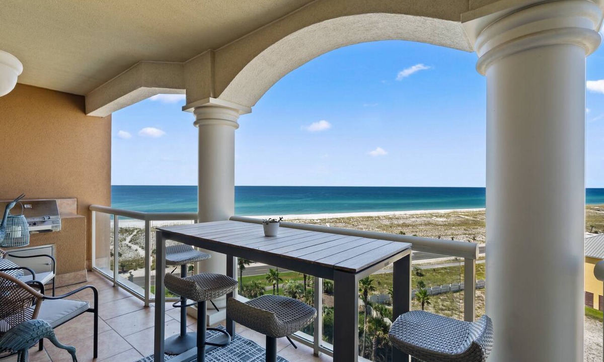 Pensacola Beach Condo | Portofino P5-703 | Beachfront | Pools | My Beach Getaways